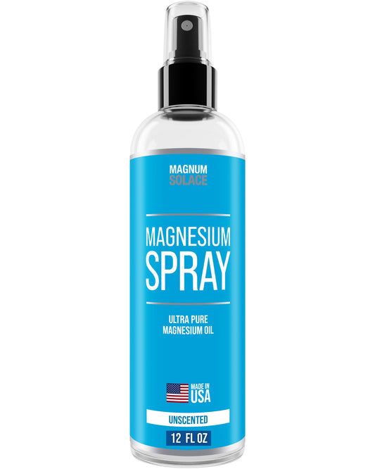 Magnesium Spray - Pure Magnesium Oil Body Spray, 12 oz